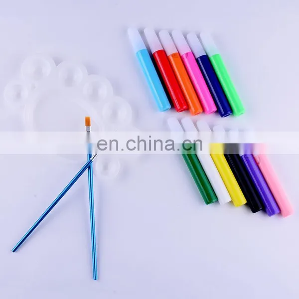 Custom Toy OEM Design Creative Painting Toy Kids DIY Craft Colorful Cushions photo-2
