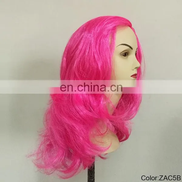 Synthetic Pink Party Wigs P-W226 photo-2