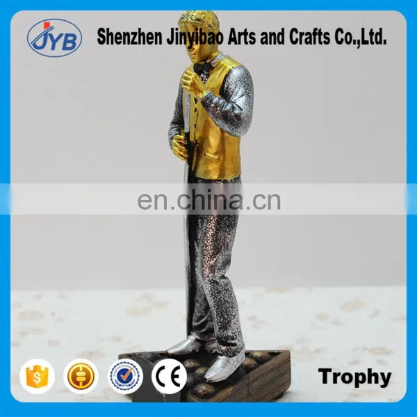 Gold and Silver Trophy Billiard Figures Creative Resin Decoration Wholesale of Arts and Crafts photo-5