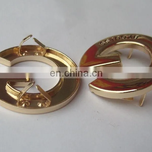 New Arrival Metal Label for Handbags for Branded Garments