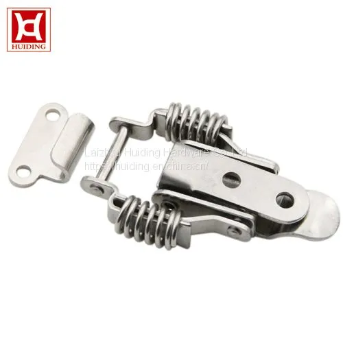 DK011 Spring Loaded Toggle Latch Stainless Steel Draw Latch Lock photo-3