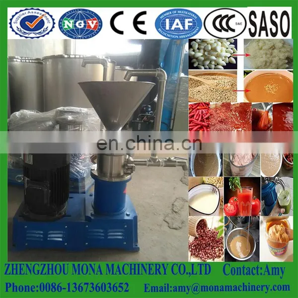 Almond Butter Cashew Nut Butter Jam Peanut Butter Making Machine Production Line Colloid Mill photo-4