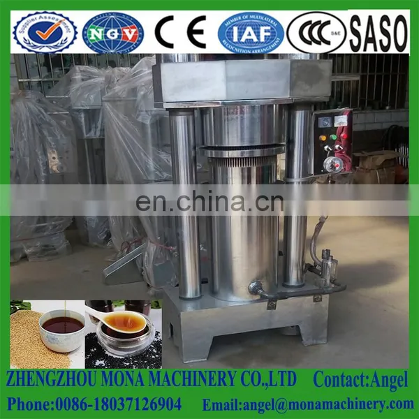 Automatic Hydraulic Oil Press Machine Sesame Oil Extraction Machine Mini Oil Press photo-6