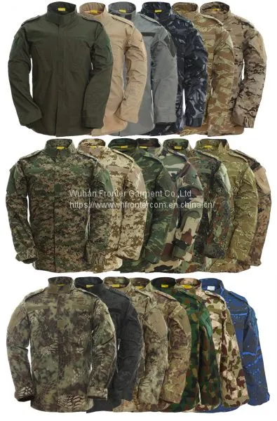 Wear-Resisting Black Acu Military Uniform photo-5