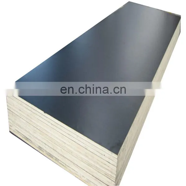 Factory Cheap Construction Materials Full Poplar Plywood 18mm Film Faced Marine Plywood photo-3