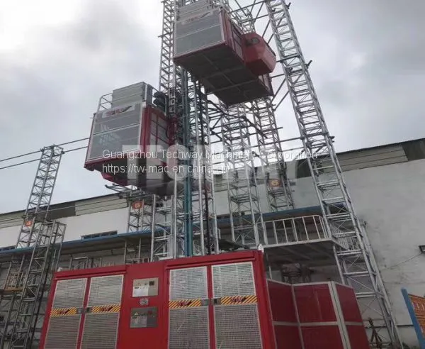 Building Hoists With Middle Speed