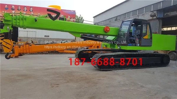 25-ton Telescopic Crawler Crane Crawler Crane Manufacturer Creeper Crane photo-4