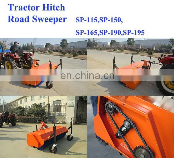 Farm Implements Tractor Mounted 3 Point PTO China Road Sweeper for Sale photo-4