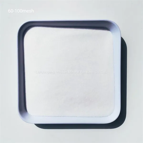 7 Mohs Hardness Transparent White Fused Silica Sand For Investment Casting photo-2
