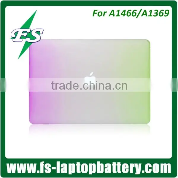 Rainbow Matte Hard Case Cover for Macbook Air/Pro Retina 11" 13" 15" Green & Purple Hard Protective Case Cover for Macbook photo-4