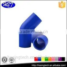 Large Diameter Flexible High Temperature Automotive 45 Degree Elbow Silicone Hose photo-2