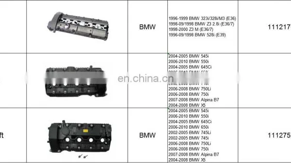 11127646554 Cylinder Head Valve Cover For Mini Cooper R56 R55 R57 R58 R59 R60 Engine Parts photo-3