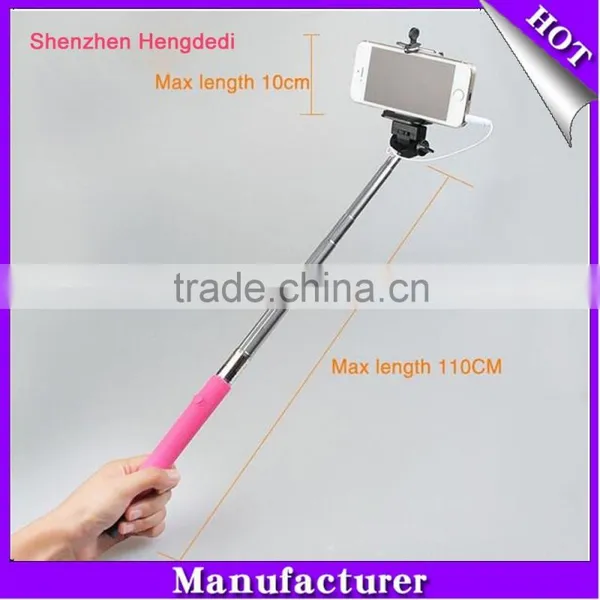 2015 Latest Smart Products Selfie Stick for Mobile Phone Smartphone Monopod Selfie Stick Cell Phone Accessories photo-2