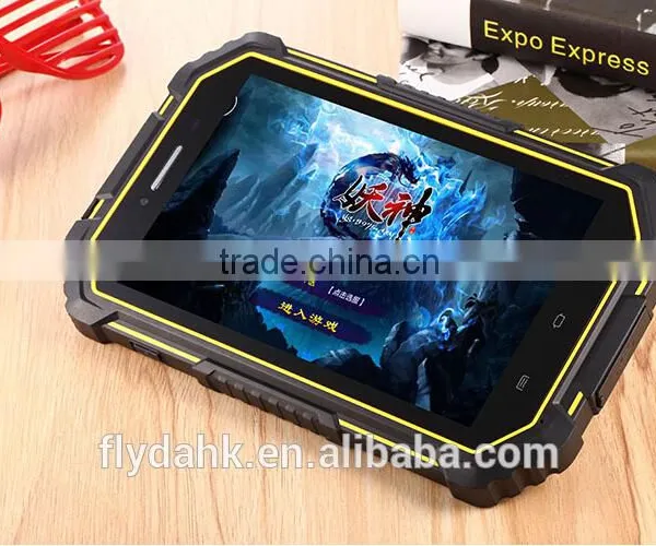 M16 4G Rugged Tablet 2GB/16GB Android4.4 MT8732VC 4G Ip67 Tablet pc Quad-core 1.3G 7" NFC Rugged Tablet pc Fingerprint Scan photo-4