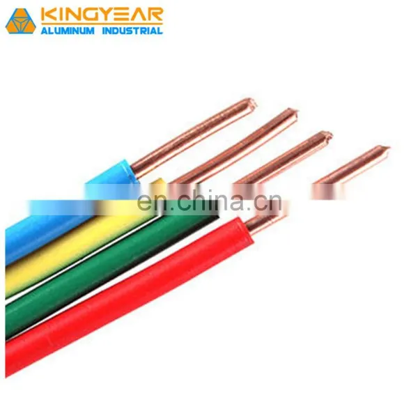 Class 5 Electric Cable 1 1.5 2.5 4 6mm2 Nigeria Solid Single Core Cable Factory Supplier photo-4