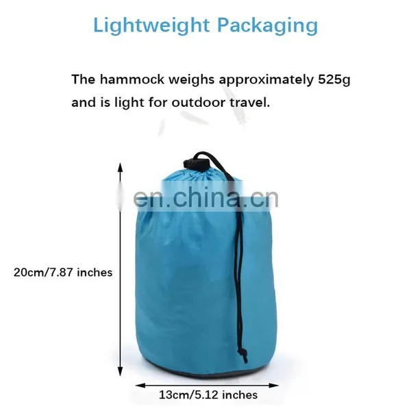 Folding Double Hanging Wholesale Swing Portable Nylon Outdoor Camping Hammock photo-5
