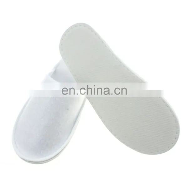 Simple Design High-end Hotel Disposable Logo Slippers