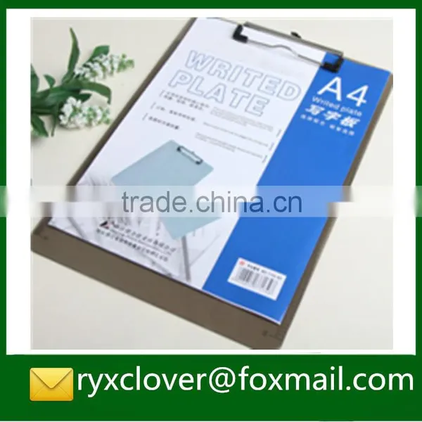 High Quality A4/A5/A6 Size Clear Eco-friendly PP Plastic Writing Clipbroad photo-2