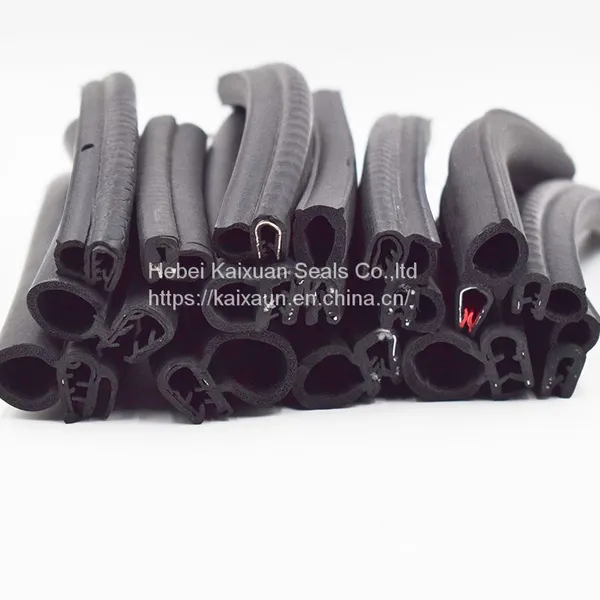 EPDM Black Door and Window Extrusion Rubber Protective Seal Strip for Car/automobile photo-2