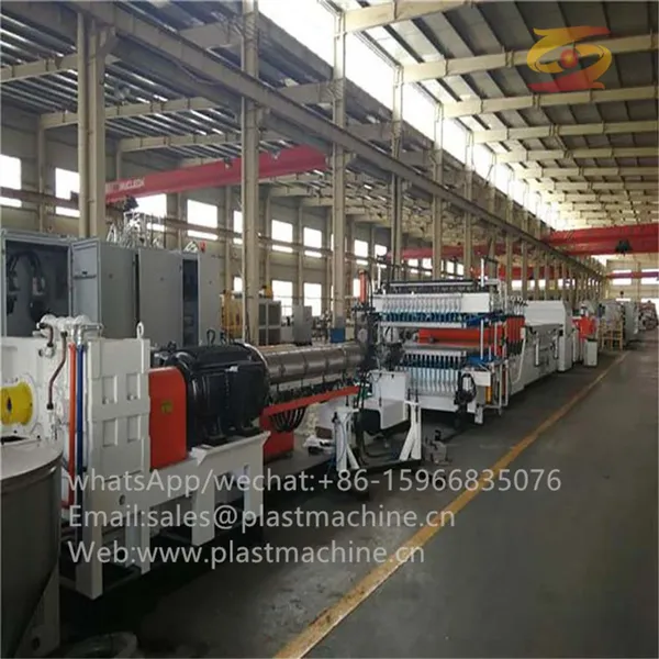 PP HOLLOW CORRUGATED SHEET MACHINE photo-5