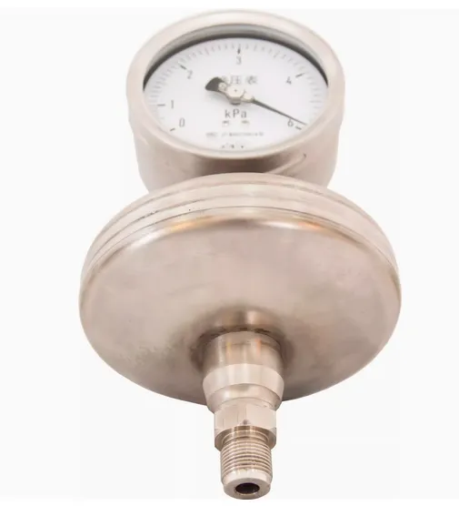 100MM 100Kpa 5 Times Overpressure， Absolute Pressure Pressure Gauge， 1.6F.S. photo-4