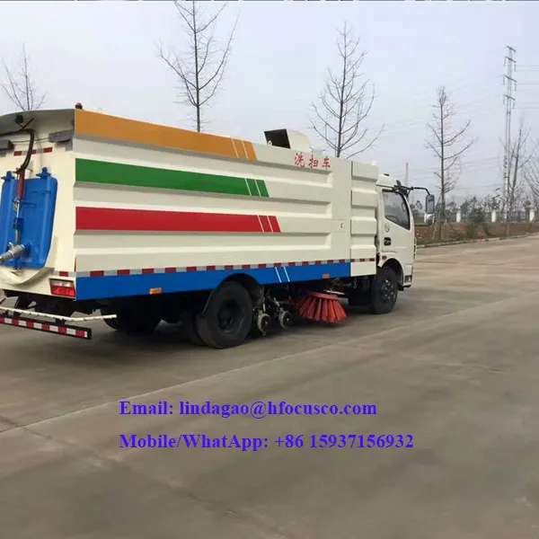 4X2 Dongfeng 5m3 Road Cleaning Trucks photo-2