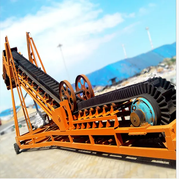 Sidewall and Cross Cleat Ep200 Rubber Conveyor Belting