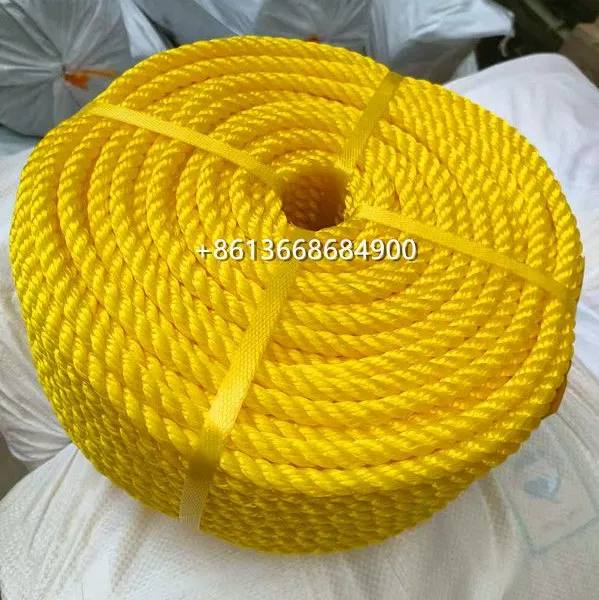 2MM 4MM 6MM 8MM 100Yard Yellow Green Twisted PE PP Fishing Boat Plastic Twine Rope photo-3
