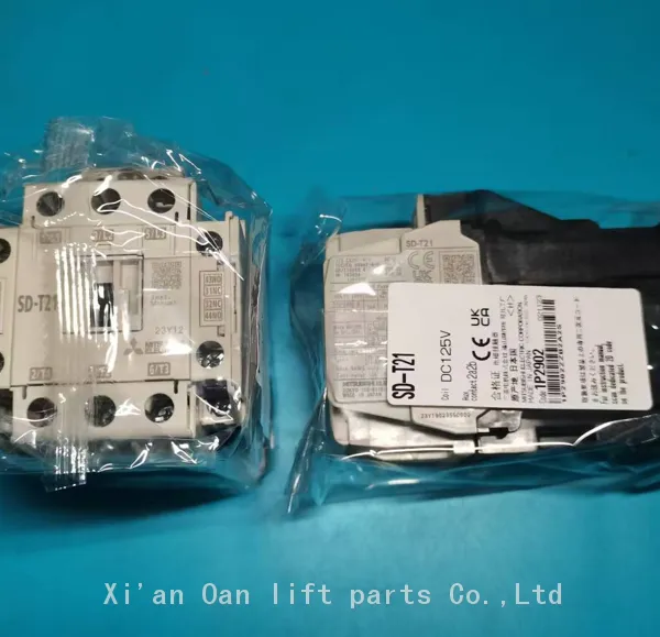 100% original Mitsubishi elevator contactor SD-T21/SD-T35 AC110,AC220V,DC48V,DC125V.