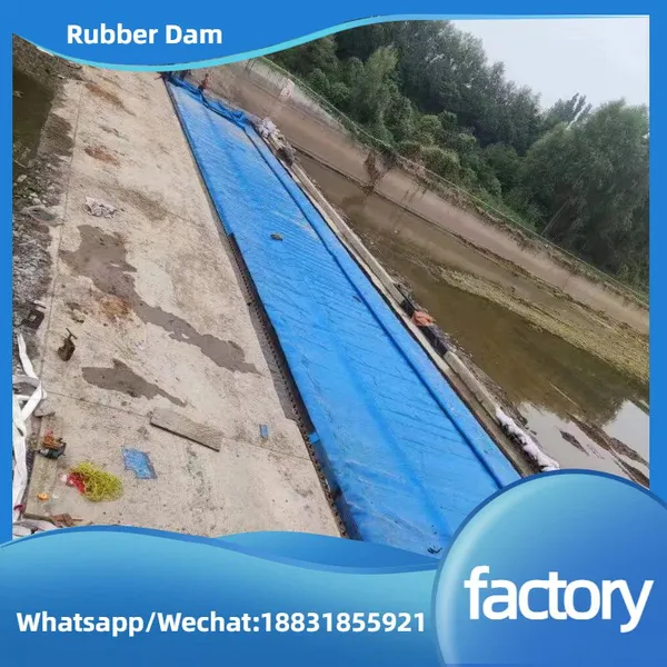 Automatic Inflatable Rubber Dam for Flood Control and Water Diversion photo-1