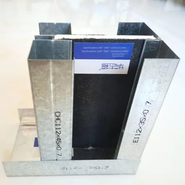 Prefabricated High-sound-insulation Double-cavity 84 Keel, Silent Keel Partition for Hotels, Prefabricated Vibration-damping Partition Wall photo-2