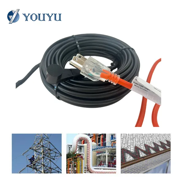 Smart Self-Regulating Snow Melting Heating Cable With Integrated Temperature Limiter photo-2
