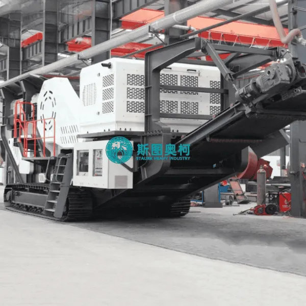 Track-mounted And Wheel-mounted Mobile Crushing Station Portable Crushing Station for Mining Quarry & Construction Waste photo-4