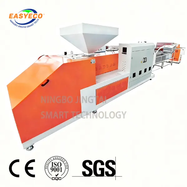 Two Stages TPE Plastic Flakes Recycling Machine, Two Stages TPE Flakes Pelletizer Machine photo-2