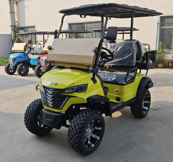 New-style Oulilang Four-wheel Electric Golf Cart, Property Patrol Vehicle. From the Source Factory With Quality Assurance, Sightseeing Vehicle photo-4