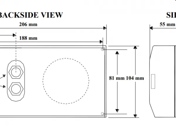 IMCOS-5253 Marine Wall LoudSpeaker photo-4
