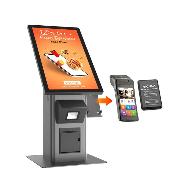 Aonpos APK16 Intel Core Self-service Terminal All In One Cashless Payment Kiosk Cinema Self-checkout Machine photo-2