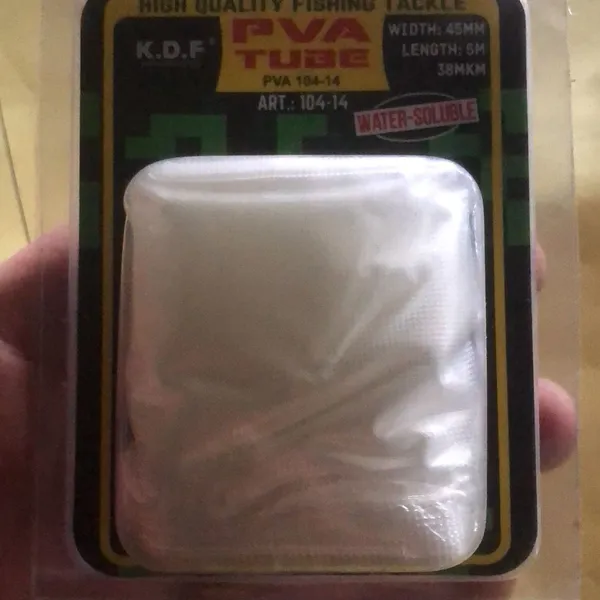 PVA Mesh Refill Bags Fast Melt PVA Refill Spool, PVA String and PVA Tube for Fishing photo-5