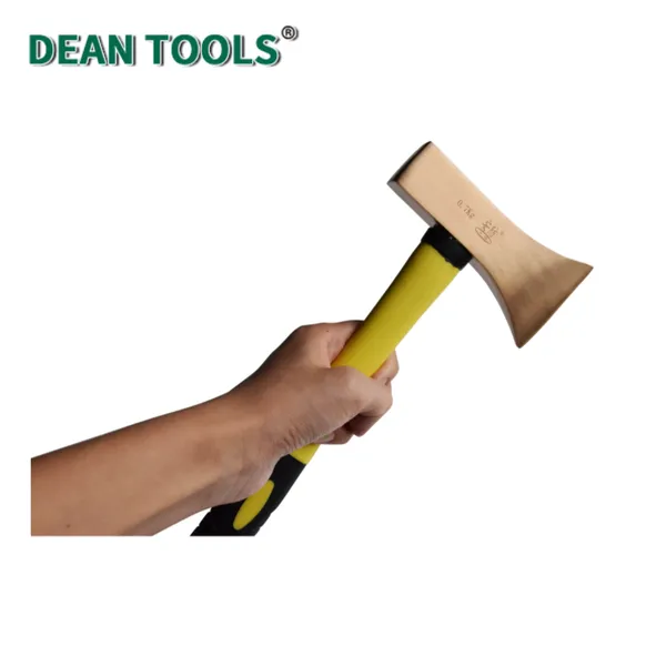 Non-Sparking Axe,Impact Resistant,Sharp Cutting Edge,Industrial Grade,Precision Forged Head