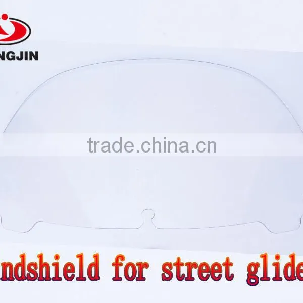 Transparent Windshield Windscreen for Harley Electra Street Glide 2014-16 photo-2