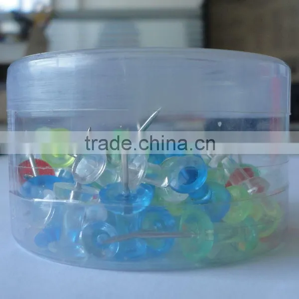 Wholesale pp Box Packing Clear Map Push Pins Drawing Pins With Good Use photo-3