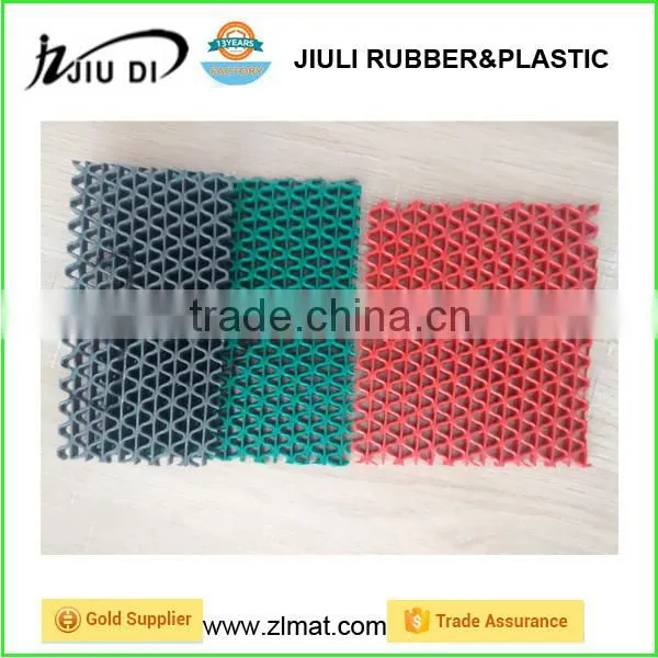 3.5mm-9mm Samll Holes Pvc Mat Roll Anti-slip Pvc s Mat in Rolls photo-2