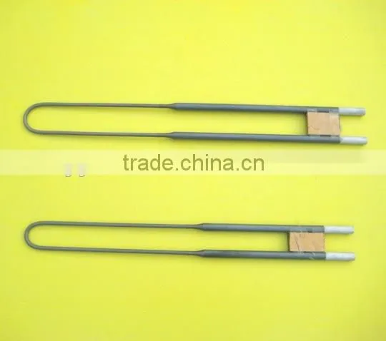 U Shape Dia 5/9 Mosi2 Heating Elements,Molybdenum Disicide Heating Rods for Lab Muffle Furnace