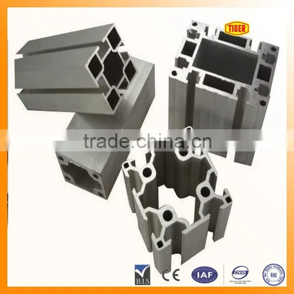 High Quality 6063-T5 Aluminum Extrusion Profile Frames photo-6