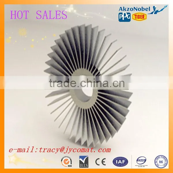 Anodized Silver Aluminum Extruded Profiles 6060 t5 in CHINA photo-3