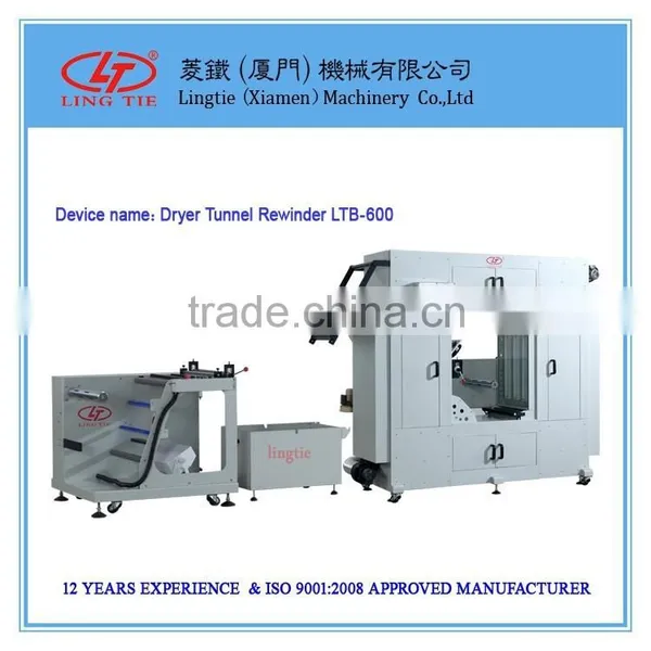 Dryer Tunnel Rewinder ,Hot Air Circulation Drying Oven, Circulation of 60 m photo-2