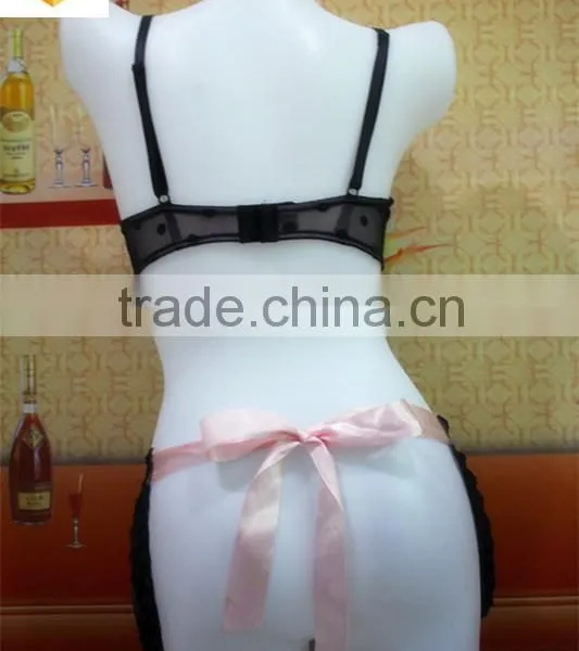 Sexy Mature Baby Doll Lingerie Baby Doll Fashion Lace Open Transparent ,nylon/spandex Underwear photo-5