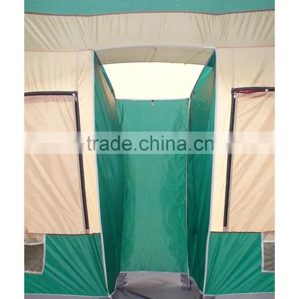 3 Room Luxury Cheap Folding Survival Sleeping Modern Cheap Family Polygon 10 Person Big Camping Tent photo-6