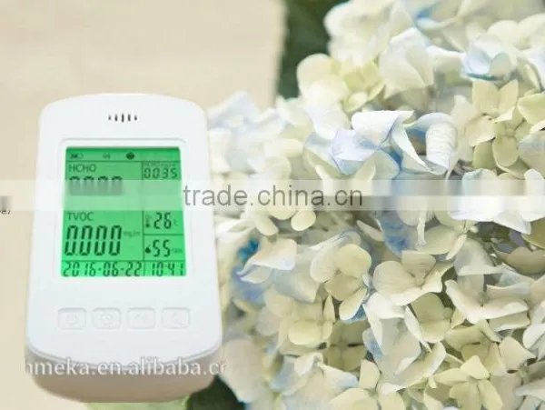 Newest PM2.5&PM10 Air Quality Sensitive.VOC&Formaldehyde Meter From Ohmeka photo-2