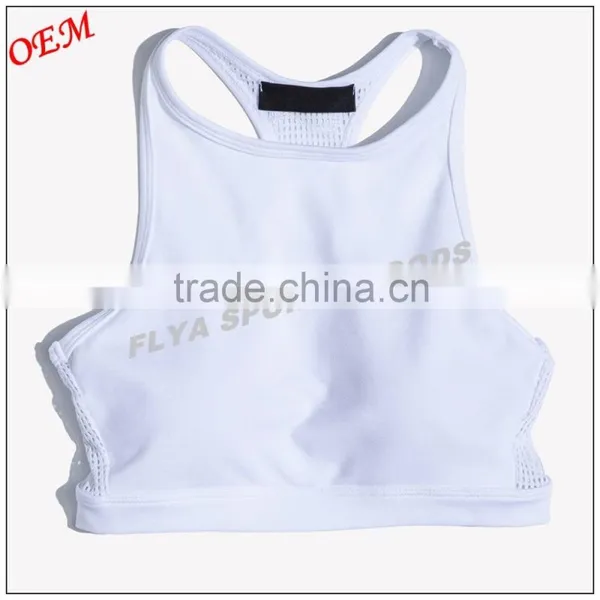 OEM Factory Women Dry Fit Crop Top Fitness Sport Bra Ladies Sportswear Bra Manufacturer photo-6